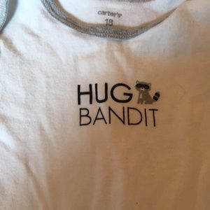 18 month racoon onesie